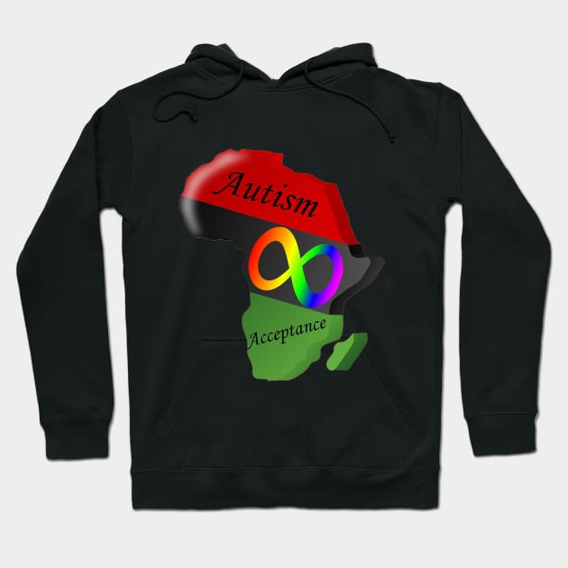 Black Autism Acceptance Hoodie by The Black Autist